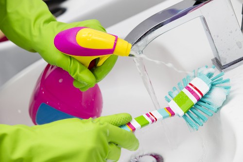 Professional carpet cleaning equipment