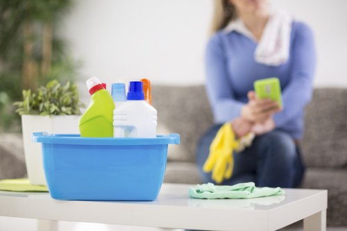 Clean and fresh carpets after deep cleaning